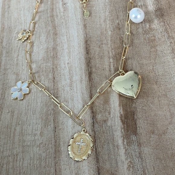 Sterling Silver Charm Necklace - Picture 13 of 13